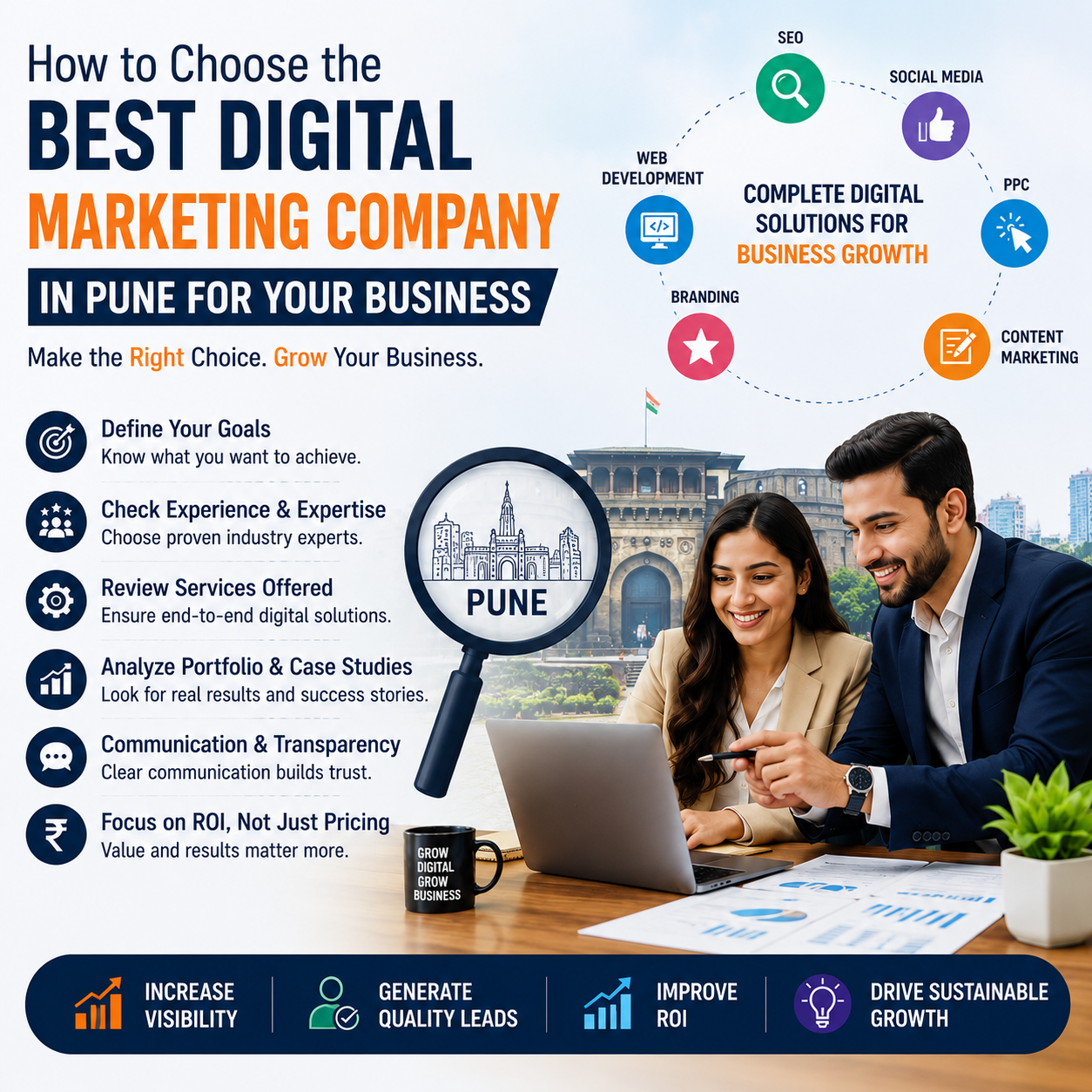 How to Choose the Best Digital Marketing Company in Pune for Your Business